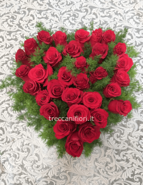 Cuore di rose assortite