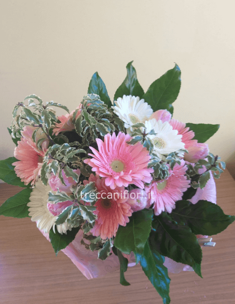 Bouquet di gerbere colori assortiti.